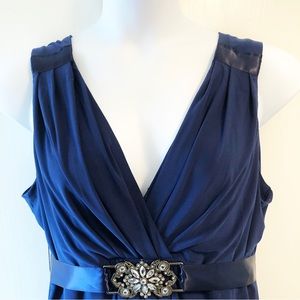 Vintage Dark Blue Dress Large to XL